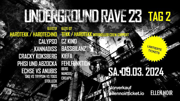 underground rave 23 tag 2